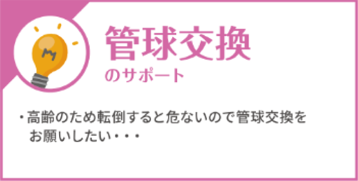 管球交換